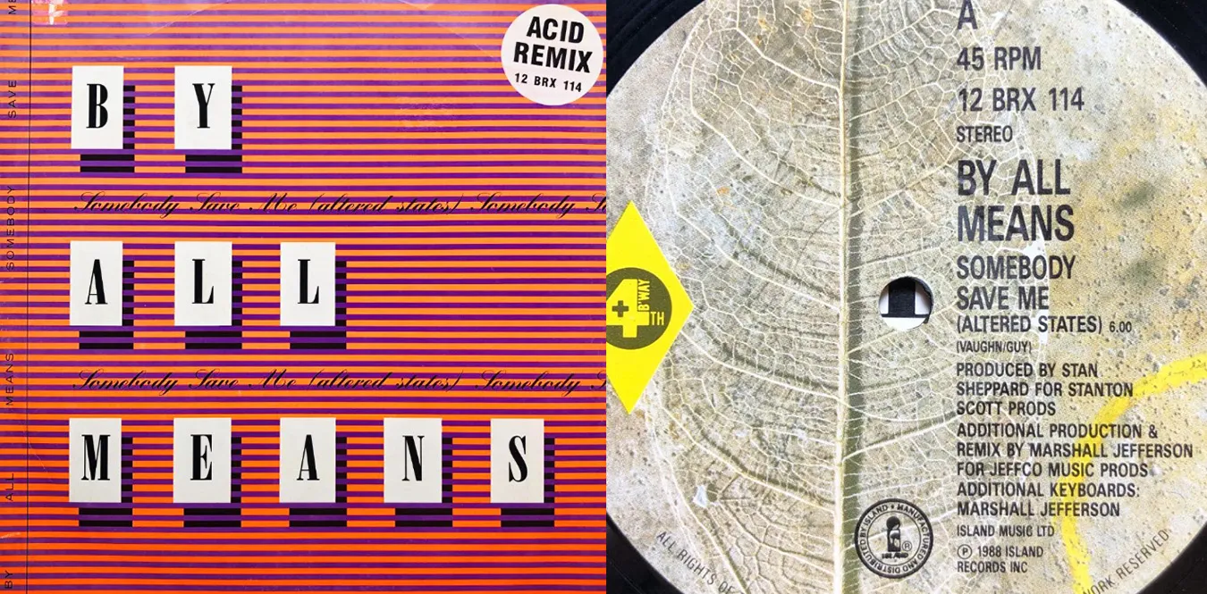 By All Means – Somebody Save Me (Altered States)